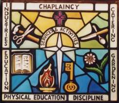 Window from the prison chapel (Eastchurch)